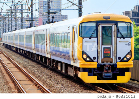 京葉線を走る房総特急E257系 京葉線を走る房総特急E257系 96321013