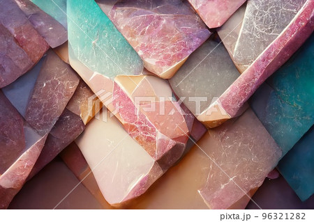 Hand drawn gradient marbled stones pattern. Collage contemporary print with colorful gemstones pattern with different colors, trendy wallpaper, interior element. Artistic vertical template for design. Hand drawn gradient marbled stones pattern. Collage contemporary print with colorful gemstones pattern with different colors, trendy wallpaper, interior element. Artistic vertical template for design. 96321282