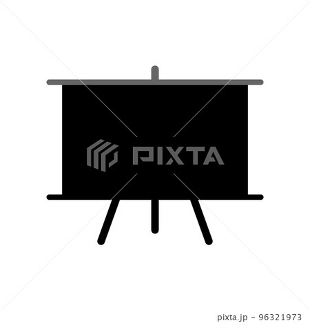 Illustration Vector Graphic of Presentation Board icon 96321973