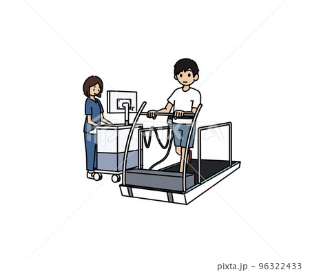 トレッドミル負荷試験 96322433