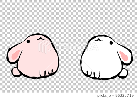 Mochifuwa 兔子兩隻套裝 Mochifuwa 兔子兩隻套裝 96323719