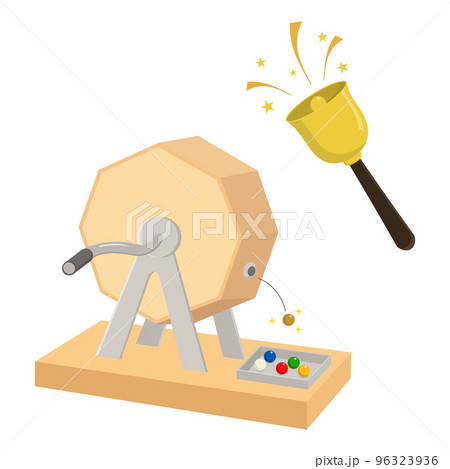 金の玉が出るガラポン抽選器 96323936