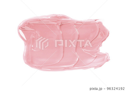 Shiny pink brush isolated on white background. Pastel colors. Shiny pink brush isolated on white background. Pastel colors. 96324192
