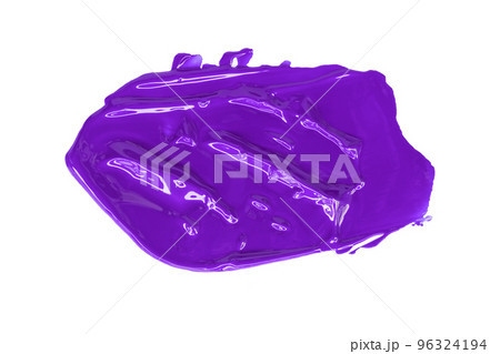 Glossy purple brush isolated on white background. Glossy purple brush isolated on white background. 96324194