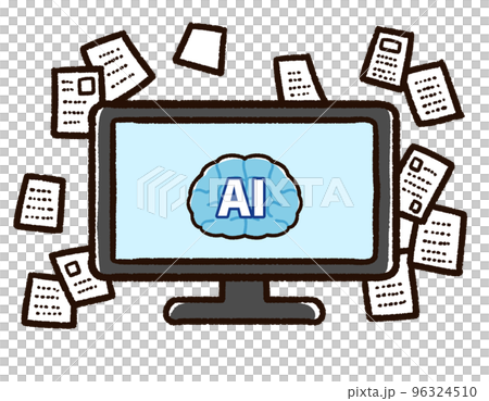 Image of artificial intelligence and information Image of artificial intelligence and information 96324510