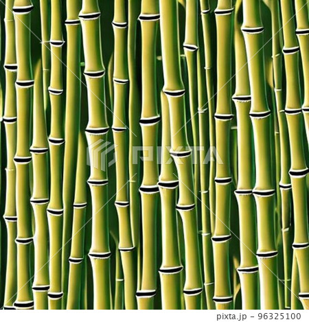 画面いっぱいの竹 96325100