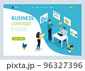 Website Template Landing page Isometric concept We bring the idea to life, idea creation, implementation. Easy to edit and customize, ui ux 96327396