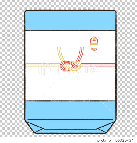 用紅金淡路結包裹的禮物 96329454