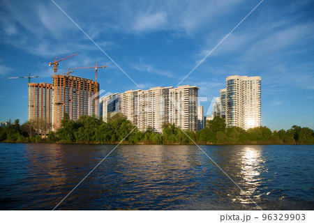 construction of high-rise buildings on the sea coast construction of high-rise buildings on the sea coast 96329903