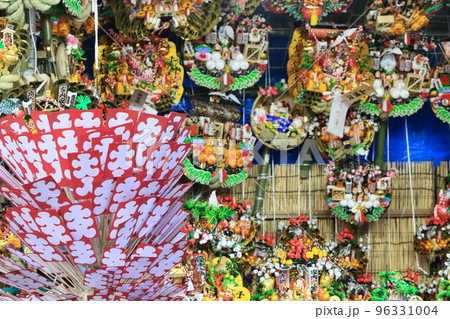 酉の市の縁起熊手　熊手　家内安全　商売繫昌 96331004