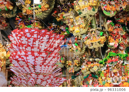 酉の市の縁起熊手　熊手　家内安全　商売繫昌 96331006