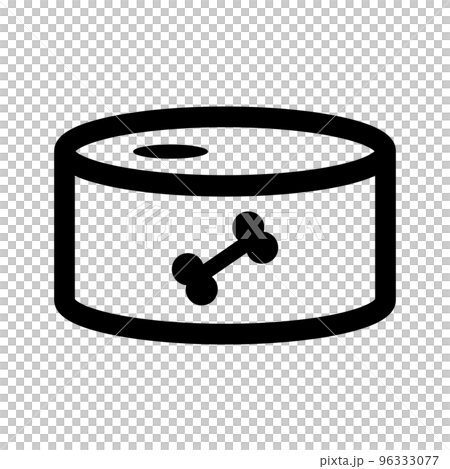 寵物食品罐。狗糧。餌。向量。 寵物食品罐。狗糧。餌。向量。 96333077