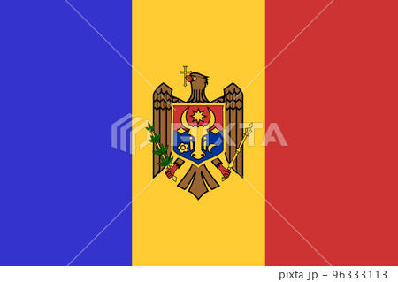 モルドバ国旗 モルドバ国旗 96333113