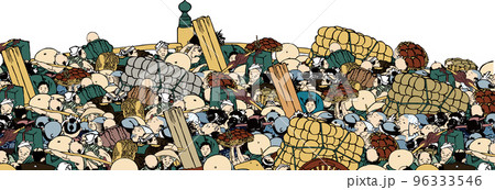 浮世絵 群衆 その6 浮世絵 群衆 その6 96333546
