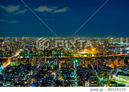 浅草　夜景 96334159