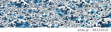 浮世絵　波　その22 96335010