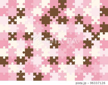 ジグソーパズル＿かわいいイチゴチョコカラー 96337126