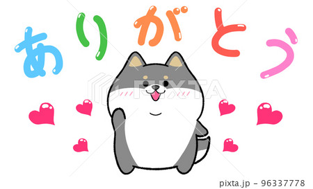 ありがとう　黒柴 96337778
