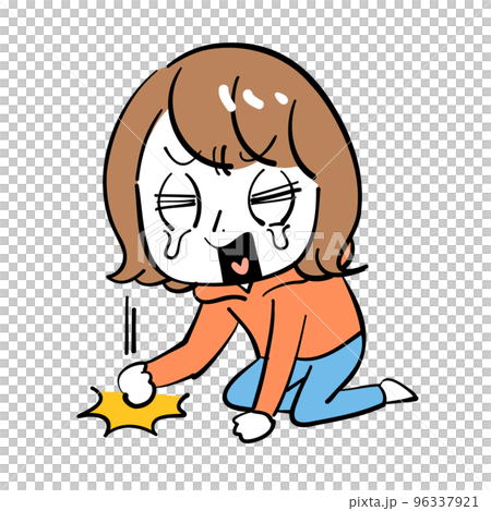 女性 悔しい 涙 女性 悔しい 涙 96337921