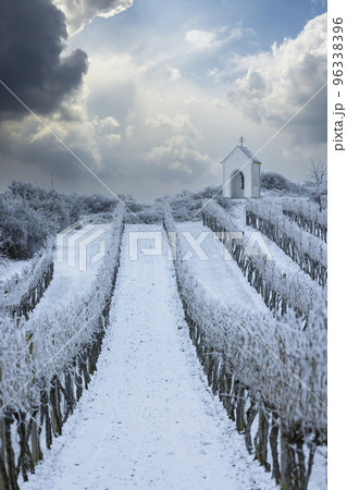 Calvary near Hnanice, Znojmo region, Southern Moravia, Czech Republic 96338396