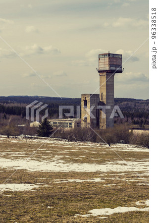 The mining landscape Mednik Hill, UNESCO World Heritage site. 96338518