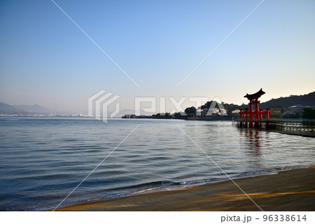 広島県 廿日市市 宮島 厳島神社 大鳥居 広島県 廿日市市 宮島 厳島神社 大鳥居 96338614
