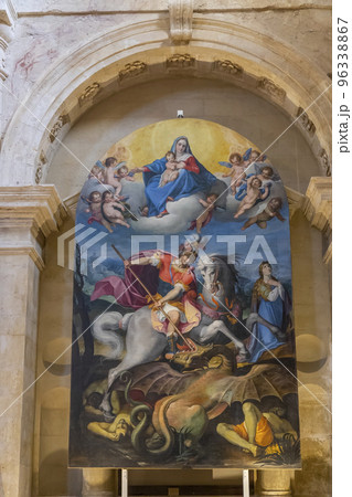 San Biagio church in Montepulciano, Tuscany, Italy San Biagio church in Montepulciano, Tuscany, Italy 96338867