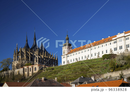 St. Barbara's Church in Kutna Hora, UNESCO site, Czech Republic 96338928