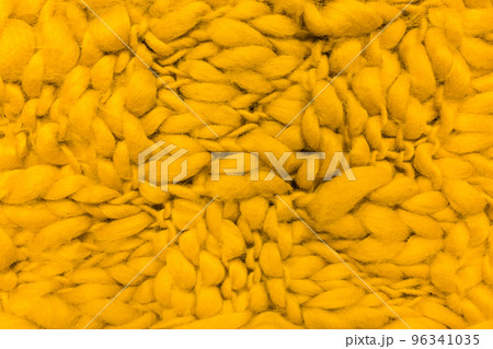 Fabric thread braid texture yellow bright knit pattern fiber material background textile woven Fabric thread braid texture yellow bright knit pattern fiber material background textile woven 96341035