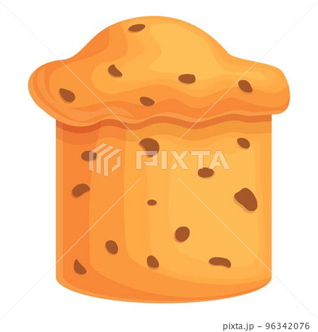 Party panettone icon cartoon vector. Idea food. Spring baked 96342076