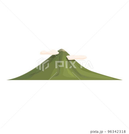 Philippines volcano icon cartoon vector. Culture travel. National map 96342318