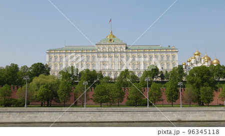 Moscow Kremlin embankment view of the Great Kremlin Palace Moscow Kremlin embankment view of the Great Kremlin Palace 96345118