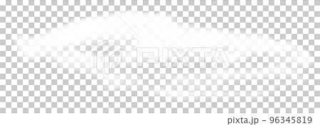 White Realistic Transparent Cloud 96345819