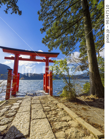 箱根神社 平和の鳥居・芦ノ湖 / Hakone Shrine, Japan 96347510
