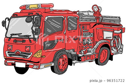 消防車 96351722