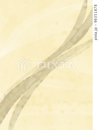 和風のゴールド筆のハネ2 96351878