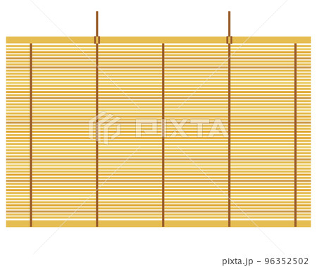 横長のすだれ　葦簀 96352502
