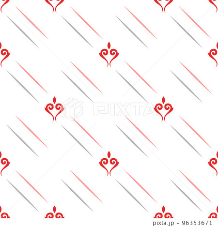 Geometric Seamless Pattern 96353671