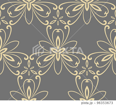 Floral Fine Seamless Pattern Floral Fine Seamless Pattern 96353673