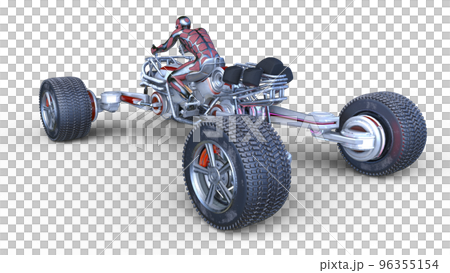 Cyberman riding a buggy 96355154