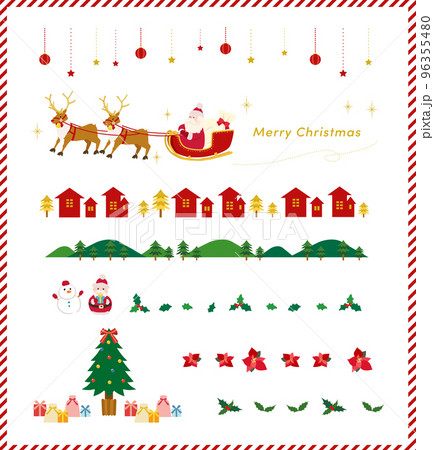 クリスマス素材まとめ 96355480