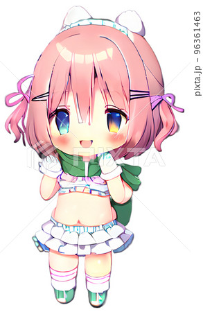 ちびキャラ笑顔で応援 ちびキャラ笑顔で応援 96361463