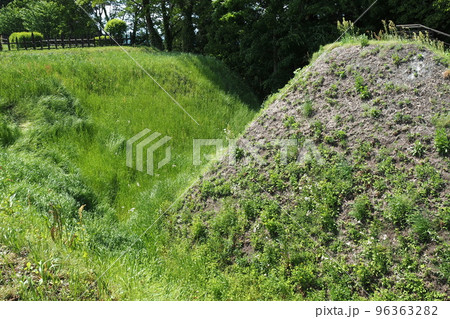 鉢形城跡、三の曲の馬出曲輪【埼玉県寄居町】 96363282