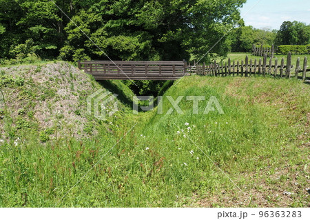 鉢形城跡、三の曲の馬出曲輪【埼玉県寄居町】 96363283