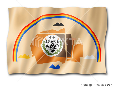 Navajo people ethnic flag, USA Navajo people ethnic flag, USA 96363397