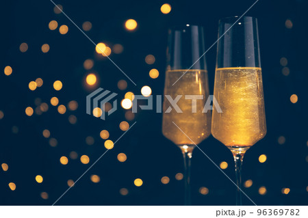 Happy New Year. Christmas and New Year holidays background 96369782