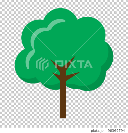 天然植物圖標。木頭。向量。 96369794