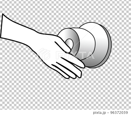 ドアノブイラスト 96372039