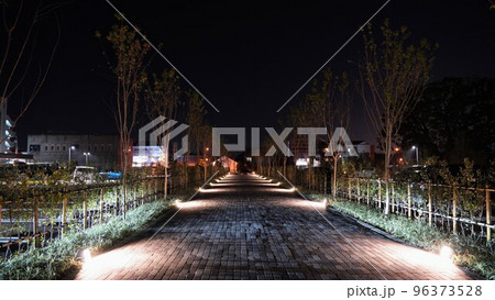 夜の善通寺市役所【香川県善通寺市】2 96373528