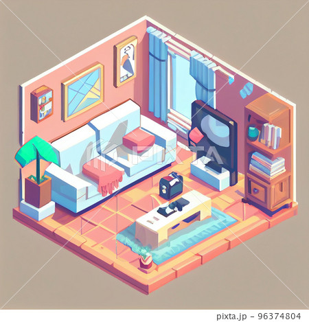 Kitchen decor, interior design and house - Stock Illustration  [104874100] - PIXTA